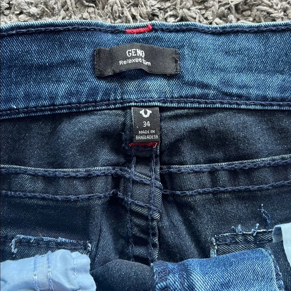💙True Religion men’s  Light Blue Boot Cut Jeans